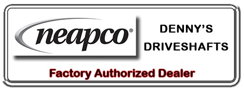 Denny's Driveshafts is a Factory Authorized NEAPCO DRIVELINE PARTS Dealer